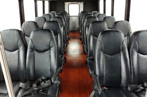 28 Passenger Coach Bus Interior